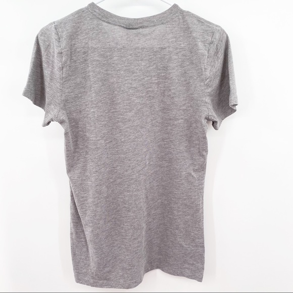 PINK Victoria’s Secret Tee Gray Gold Large - Picture 3 of 9